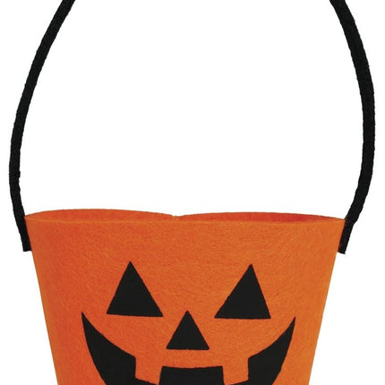 Halloween Emmer Pompoen 13cm van Fiestas Guirca koop je bij Partywinkel