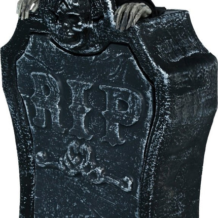 Halloween Grafsteen Met Licht, Geluid En Beweging 40cm van Fiestas Guirca koop je bij Partywinkel