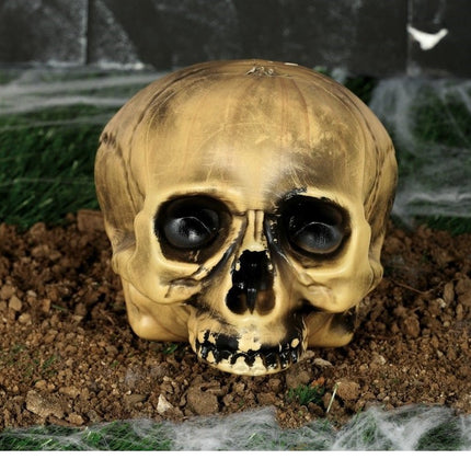 Halloween Half Schedel 20cm van Fiestas Guirca koop je bij Partywinkel