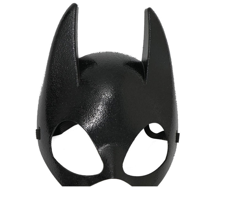 Halloween Half Vleermuis Masker Kind van Fiestas Guirca koop je bij Partywinkel