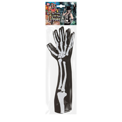 Halloween Handschoenen Skelet 50cm van Widmann koop je bij Partywinkel