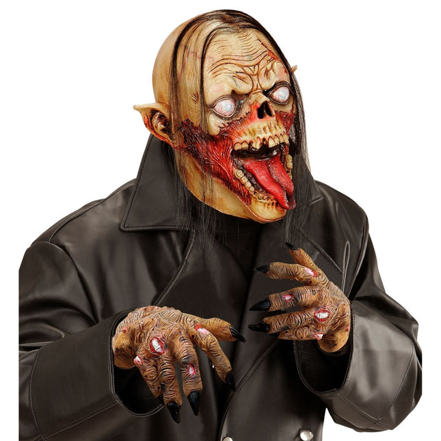 Halloween Handschoenen Zombie van Widmann koop je bij Partywinkel