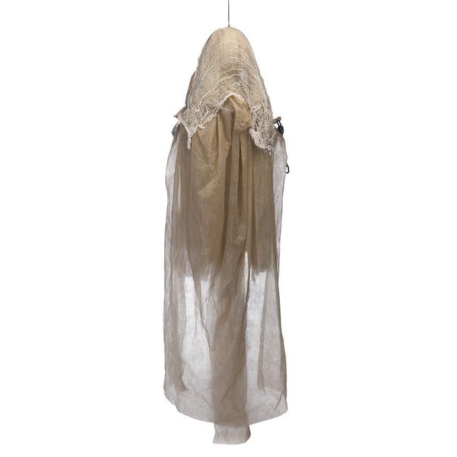 Halloween Hangdecoratie Bruin Skelet 1,83m van Boland koop je bij Partywinkel