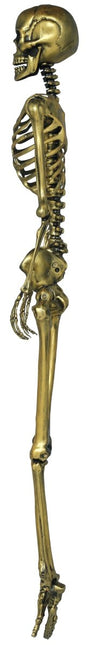 Halloween Goud Skelet 1,6m van Fiestas Guirca koop je bij Partywinkel