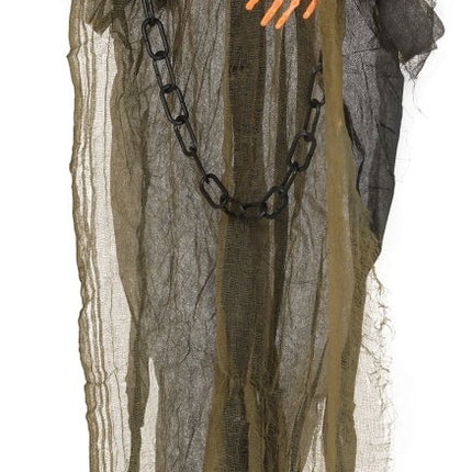 Halloween Pop Pompoen Geest 98cm van Fiestas Guirca koop je bij Partywinkel