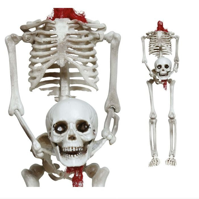 Halloween Skelet Zonder Hoofd 37cm van Fiestas Guirca koop je bij Partywinkel
