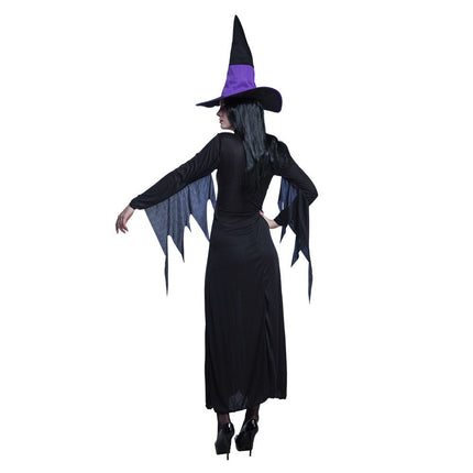 Halloween Heks Kostuum Paars van Boland koop je bij Partywinkel