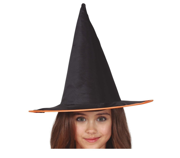 Halloween Heksenhoed Kind Oranje van Fiestas Guirca koop je bij Partywinkel