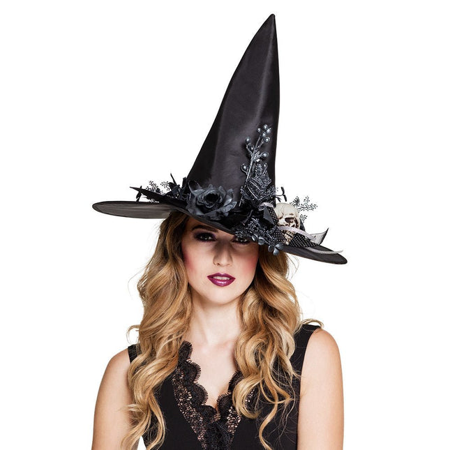 Halloween Heksenhoed Schedels van Boland koop je bij Partywinkel