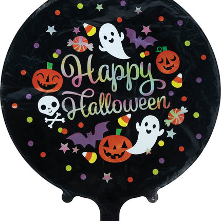 Halloween Helium Ballon Gekleurd Leeg 50cm van Fiestas Guirca koop je bij Partywinkel