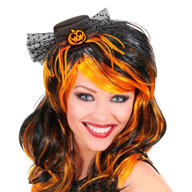 Halloween Hoed Pompoen Mini van Widmann koop je bij Partywinkel