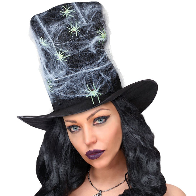 Halloween Hoed Spinnenweb van Widmann koop je bij Partywinkel