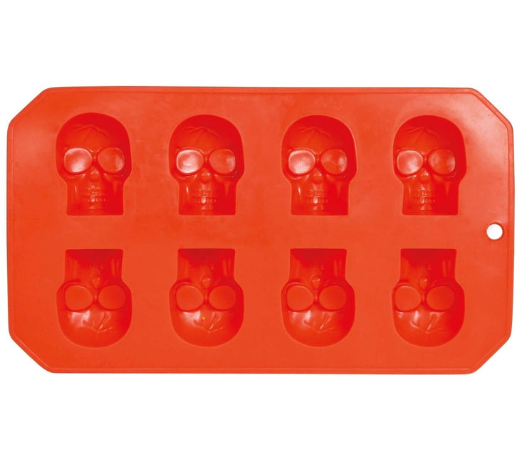 Halloween Ijsblokjesvorm Doodshoofden 21cm van Fiestas Guirca koop je bij Partywinkel