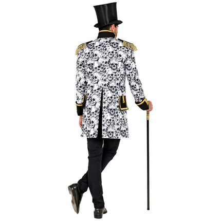 Halloween Jas Heren Schedels van Widmann koop je bij Partywinkel