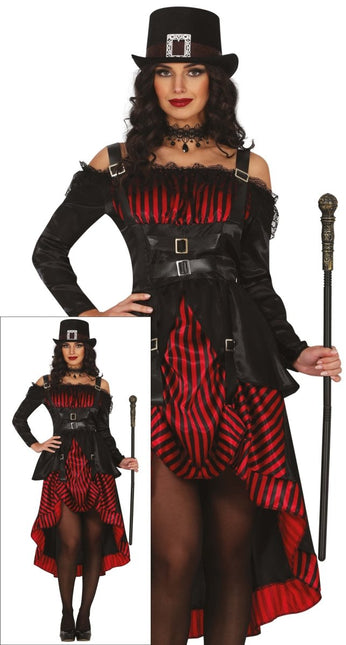 Halloween Jurk Dames Steampunk van Fiestas Guirca koop je bij Partywinkel