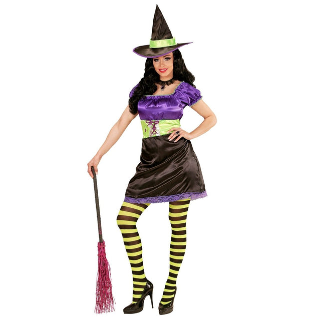 Halloween Jurk Heks 2 delig van Widmann koop je bij Partywinkel