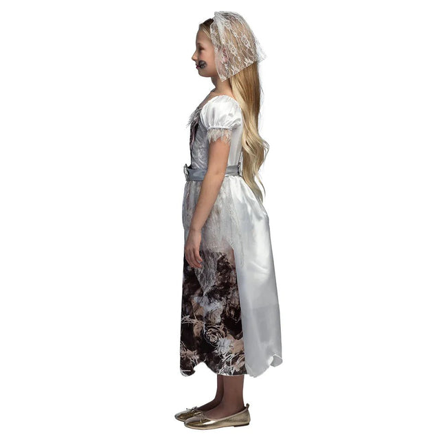 Halloween Jurk Meisje Zombie Bruid van Boland koop je bij Partywinkel