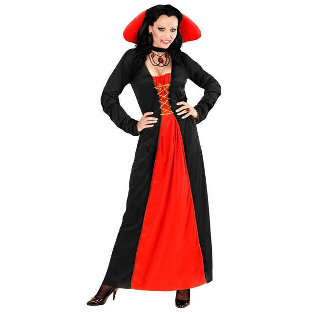 Halloween Jurk Vampier van Widmann koop je bij Partywinkel