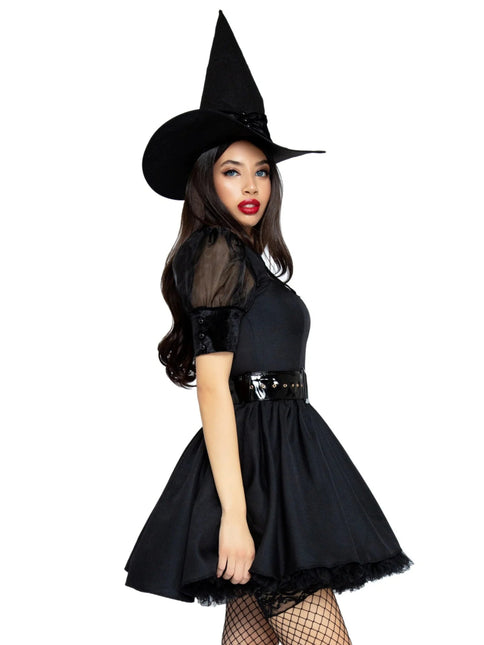 Halloween Jurk Zwart Dames Leg Avenue van Leg Avenue koop je bij Partywinkel