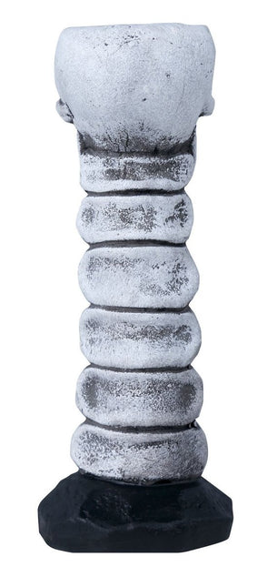 Halloween Kaarsenhouder Schedel 17cm van Fiestas Guirca koop je bij Partywinkel