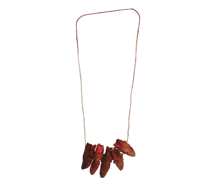 Halloween Ketting Bloederige Vingers van Fiestas Guirca koop je bij Partywinkel