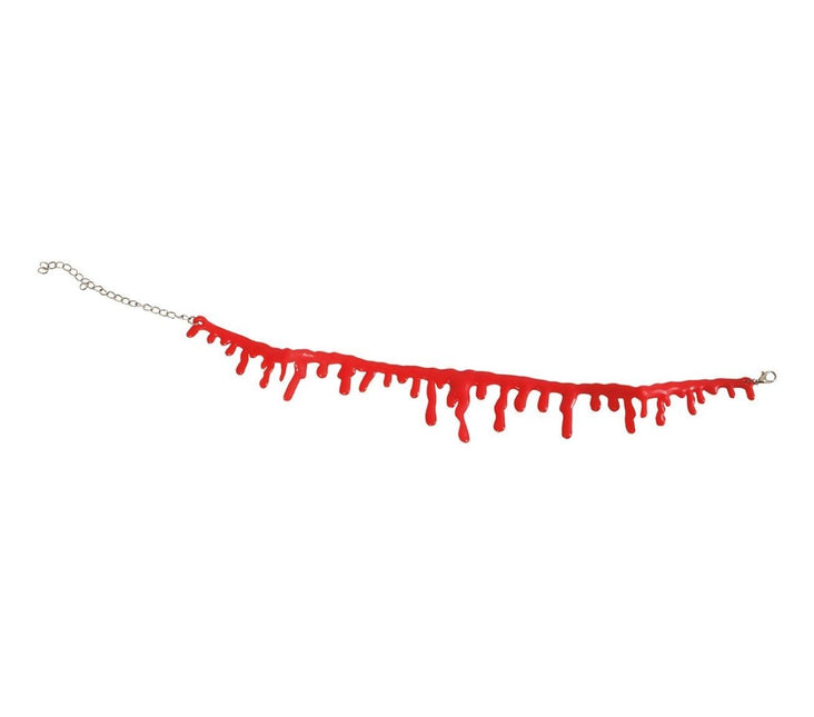 Halloween Ketting Doorgesneden Keel van Fiestas Guirca koop je bij Partywinkel