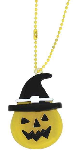 Halloween Ketting Pompoen Met Licht 5cm van Fiestas Guirca koop je bij Partywinkel