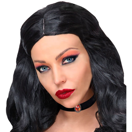 Halloween Ketting Rode Steen van Widmann koop je bij Partywinkel