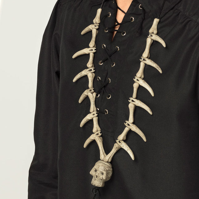 Halloween Ketting Skelet Botten van Boland koop je bij Partywinkel