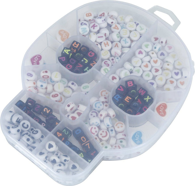 Halloween Knutselpakket Armbanden Maken Letters En Cijfers van Fiestas Guirca koop je bij Partywinkel