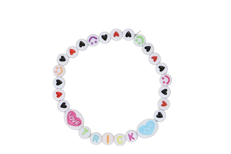 Halloween Knutselpakket Armbanden Maken Letters En Cijfers van Fiestas Guirca koop je bij Partywinkel