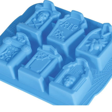 Halloween Koekvormpjes Grafstenen 21cm van Fiestas Guirca koop je bij Partywinkel