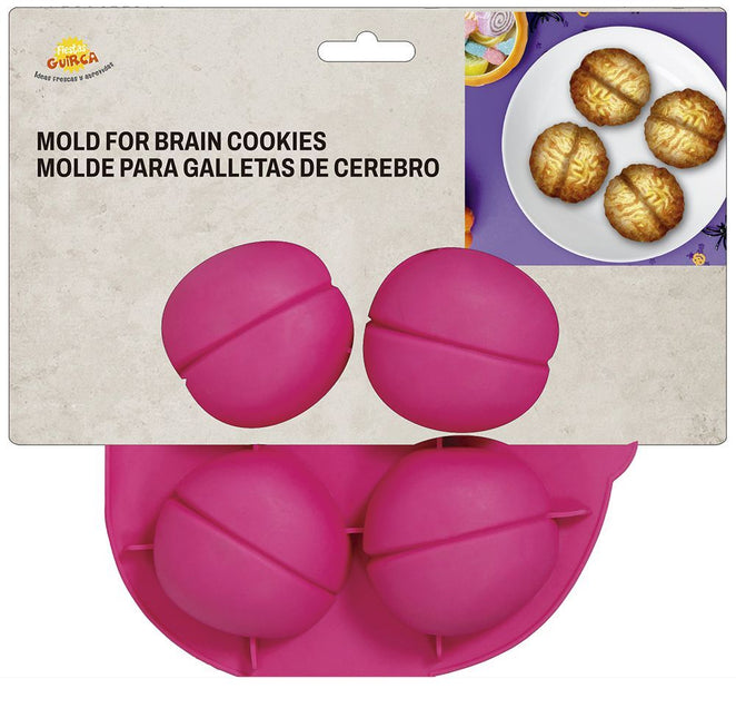 Halloween Koekvormpjes Hersenen 21cm van Fiestas Guirca koop je bij Partywinkel