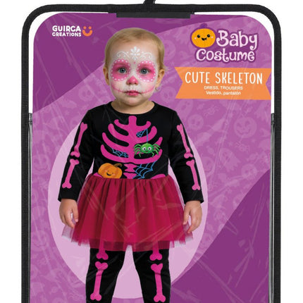 Halloween Kostuum Baby Schattige Skelet van Fiestas Guirca koop je bij Partywinkel