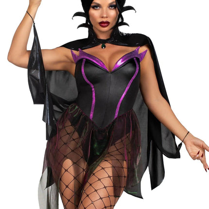 Halloween Kostuum Dames Bodysuit Evil Enchantress Leg Avenue van Leg Avenue koop je bij Partywinkel