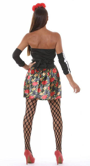 Halloween Kostuum Dames Jurk Skelet Day Of The Dead van Fiestas Guirca koop je bij Partywinkel