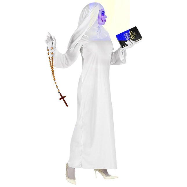 Halloween Kostuum Dames Non Geest van Widmann koop je bij Partywinkel