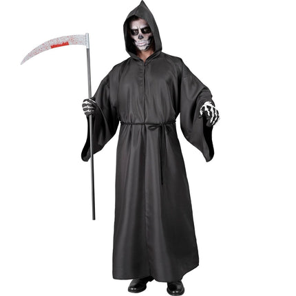 Halloween Kostuum Heren Magere Hein 2 delig van Widmann koop je bij Partywinkel