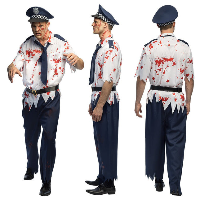 Halloween Kostuum Heren Politieagent van Boland koop je bij Partywinkel