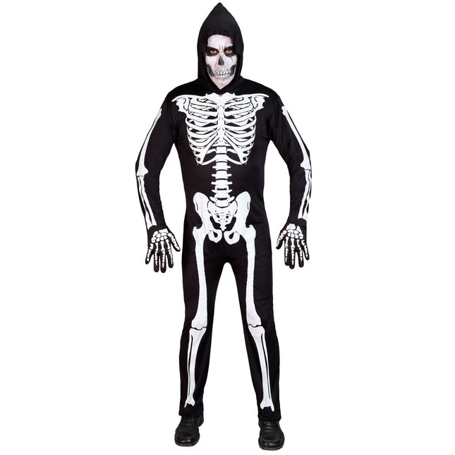 Halloween Kostuum Heren Skelet 2 delig van Widmann koop je bij Partywinkel