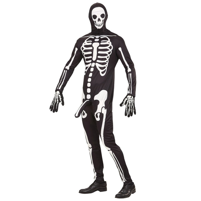 Halloween Kostuum Heren Skelet 3 delig van Widmann koop je bij Partywinkel