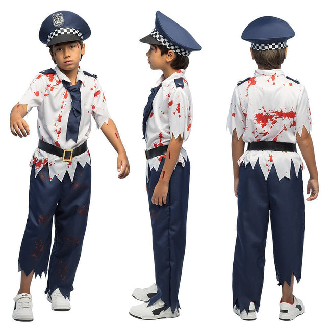 Halloween Kostuum Jongen Politieagent van Boland koop je bij Partywinkel