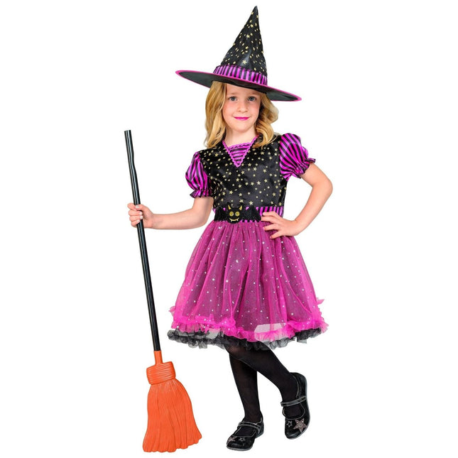 Halloween Kostuum Kind Heks 2 delig van Widmann koop je bij Partywinkel