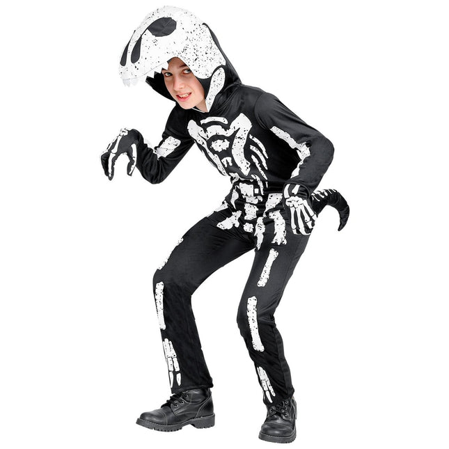 Halloween Kostuum Kind T - Rex Skelet van Widmann koop je bij Partywinkel