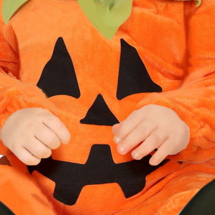Halloween Kostuum Oranje Baby Pompoen van Fiestas Guirca koop je bij Partywinkel