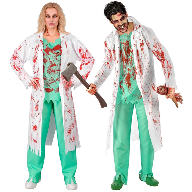 Halloween Kostuum Zombie Chirurg van Widmann koop je bij Partywinkel