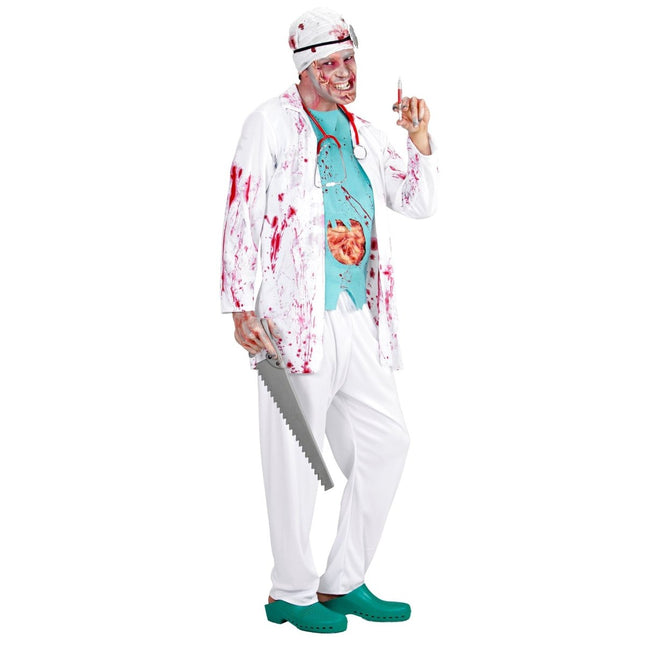 Halloween Kostuum Zombie Dokter van Widmann koop je bij Partywinkel