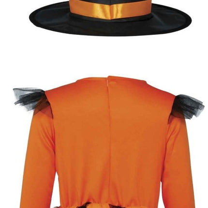 Halloween Kostuum Zwart Oranje Baby Heks van Fiestas Guirca koop je bij Partywinkel