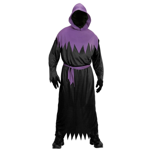 Halloween Kostuum Zwart Paars Heren Spook van Widmann koop je bij Partywinkel