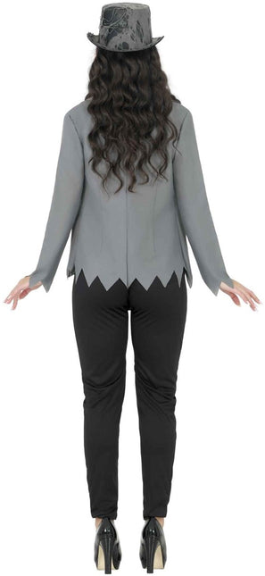 Halloween Kostuum Zwart Wit Dames Skelet van Fiestas Guirca koop je bij Partywinkel